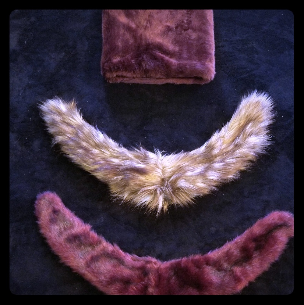 3 pack of neck shawls